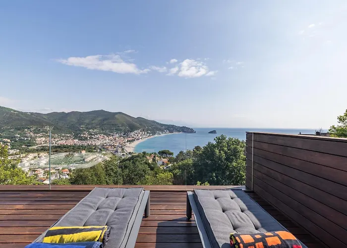 Spettacolare Vista Isola Terrazza E Idromassaggio * Noli